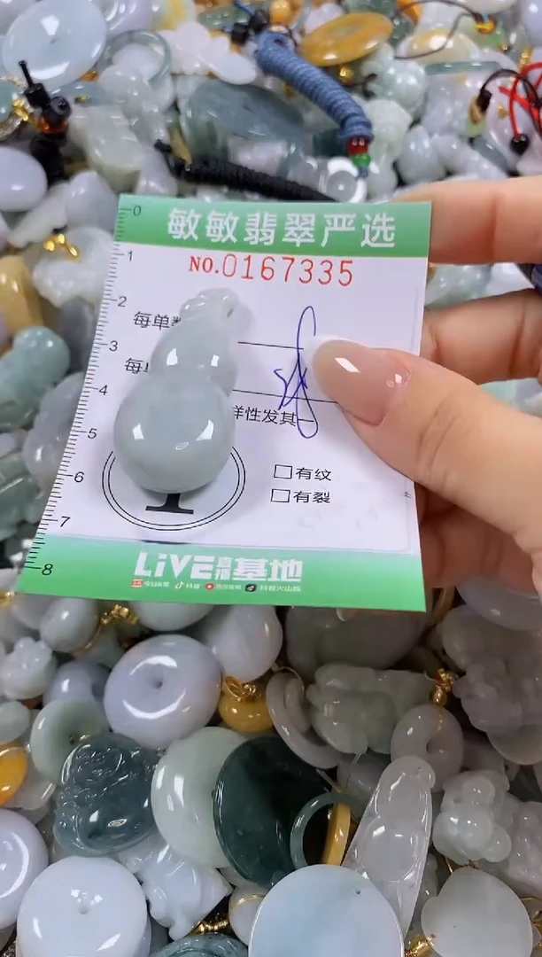 翡翠未镶嵌颈饰闪购0167335