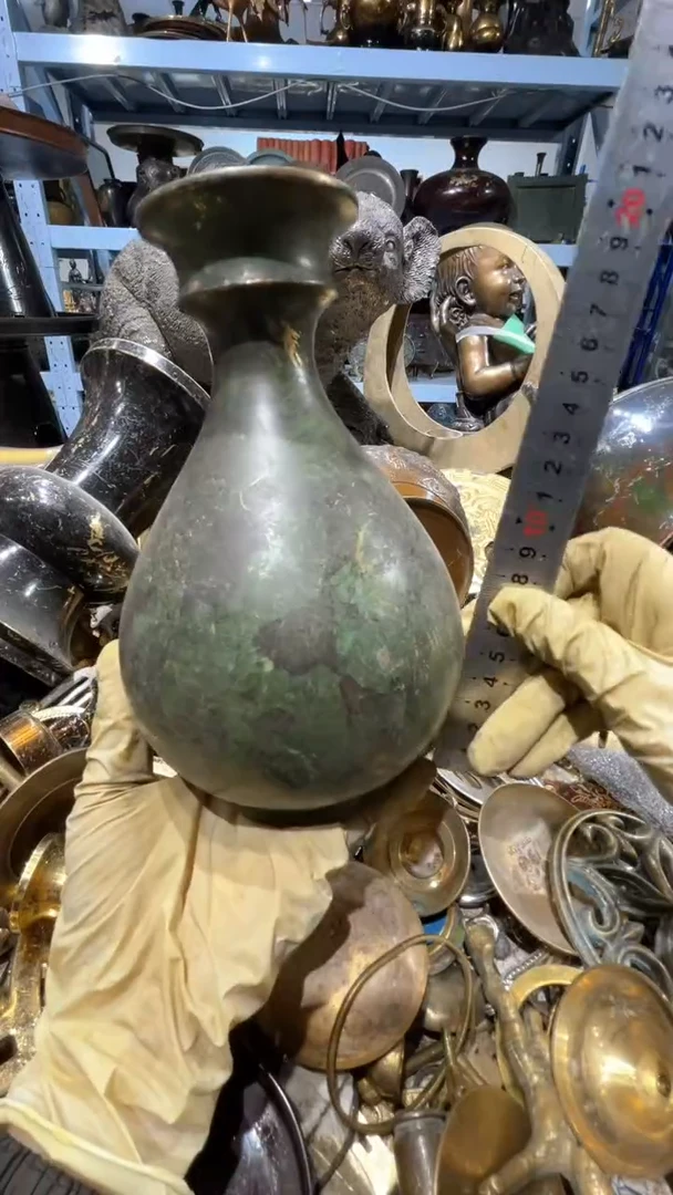 摆件1铜器摆件茶盏摆件