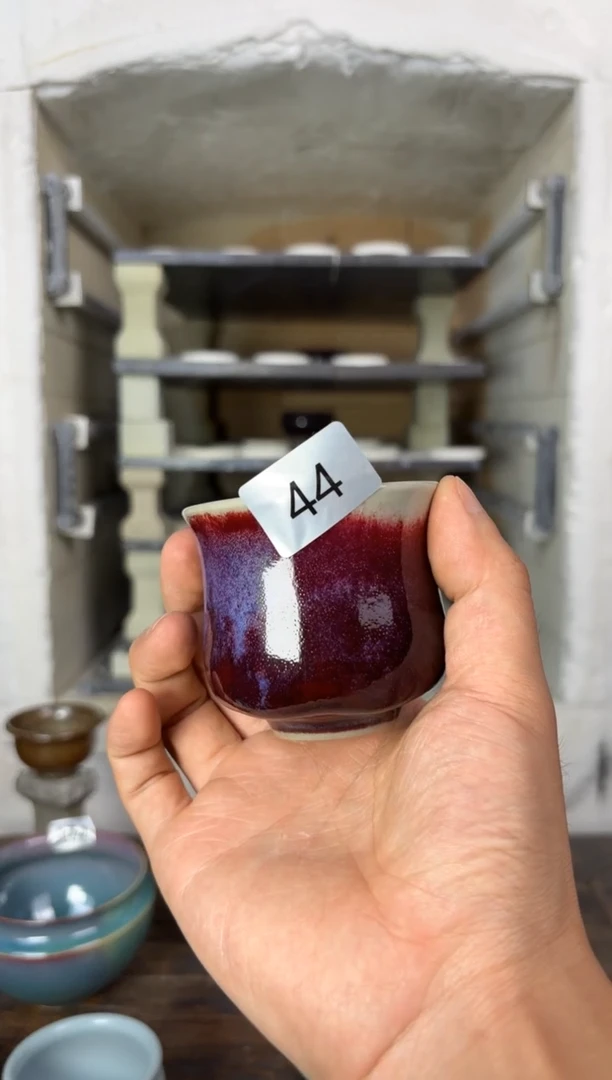 【闪购商品】摆件钧瓷窑变精品茶器