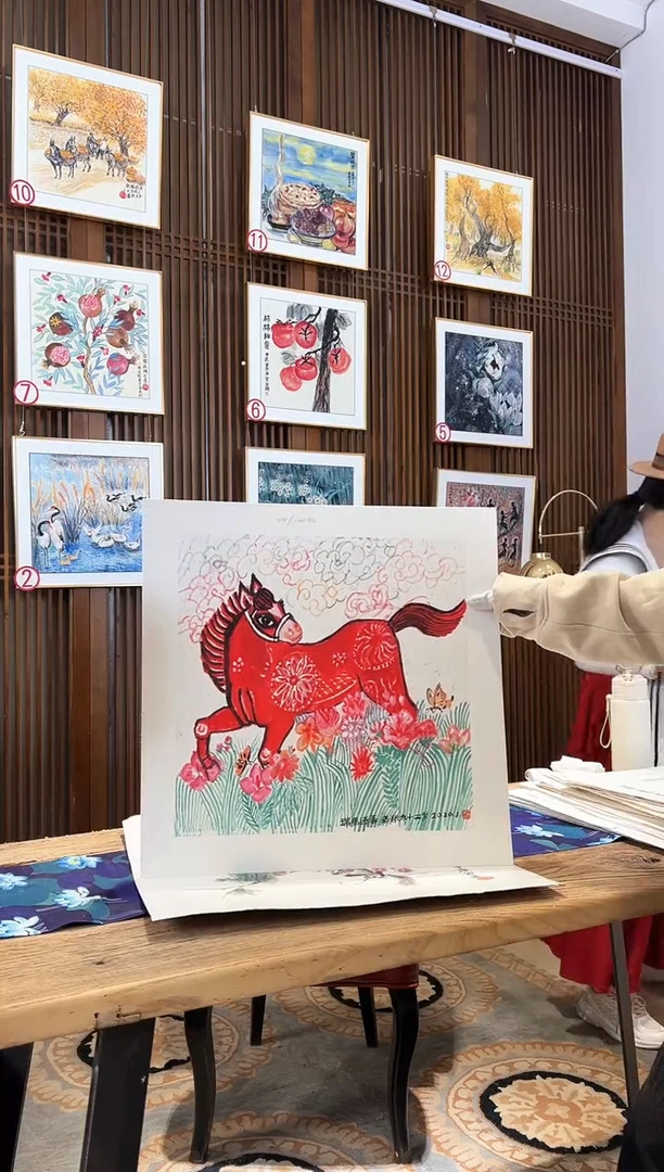 版画版画耿玉琨名章限量版画S