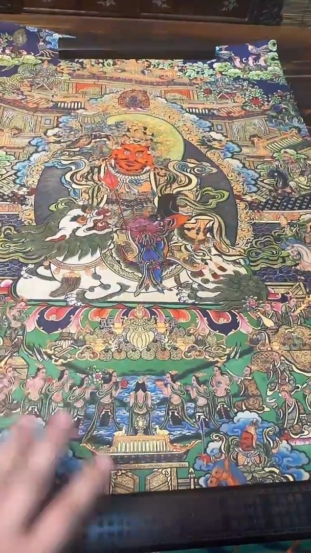 卷轴画古或今藏臻选唐卡053