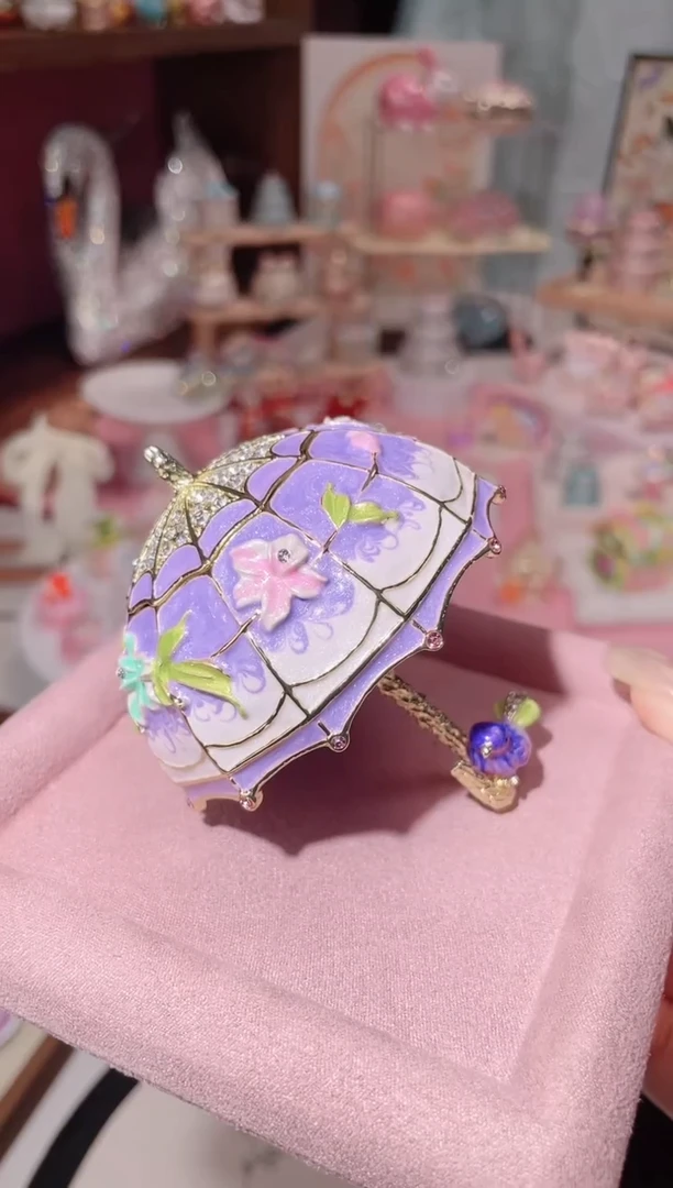 锌合金易尚宝珐琅彩摆件