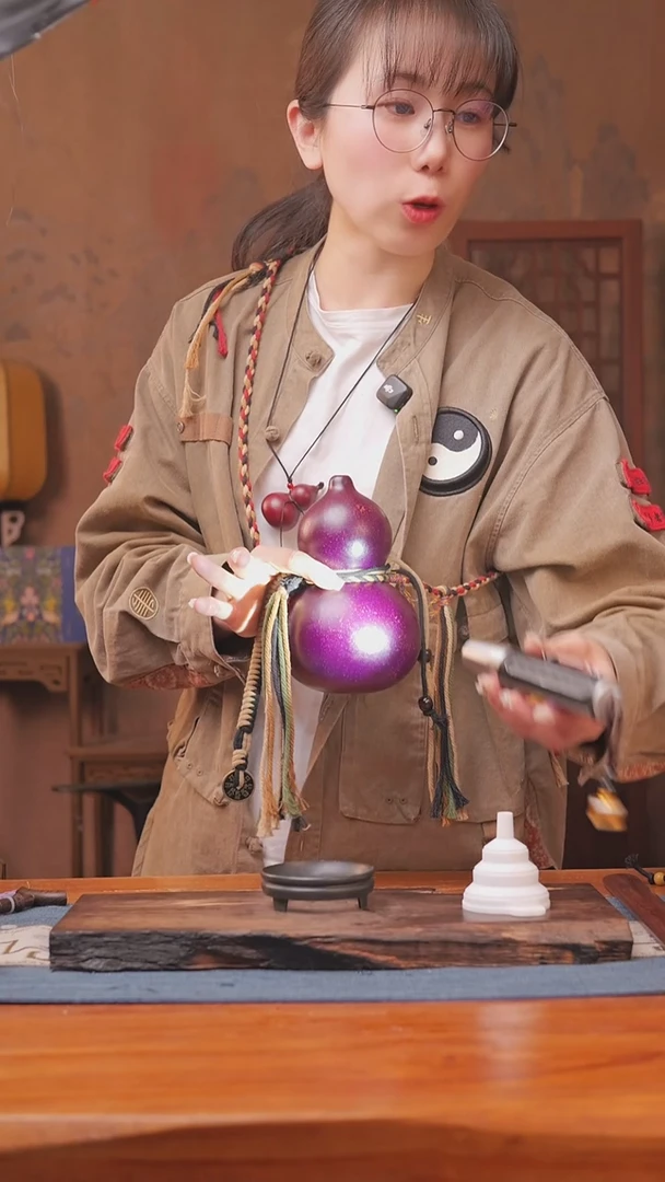 299号链接精品大漆葫芦现货现发[一物一拍]