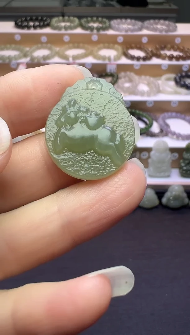 颈饰未镶嵌和田玉43号链接约卡26*22*6