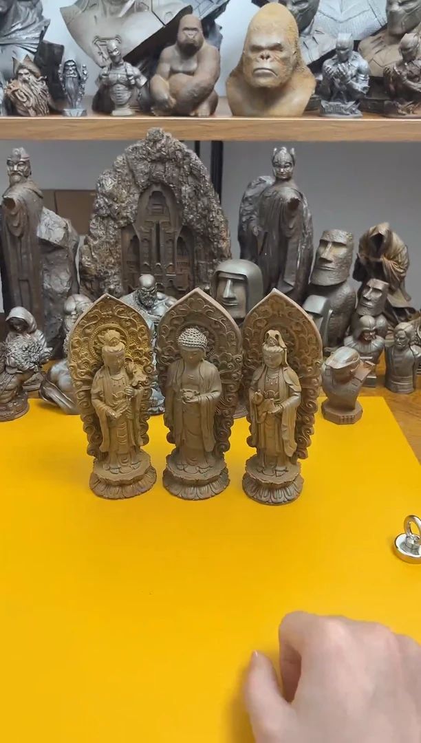 金属古*实心铁艺---西方三圣