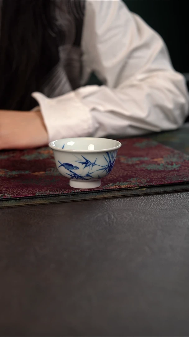 厚力煊竹影大压手杯 随机120c