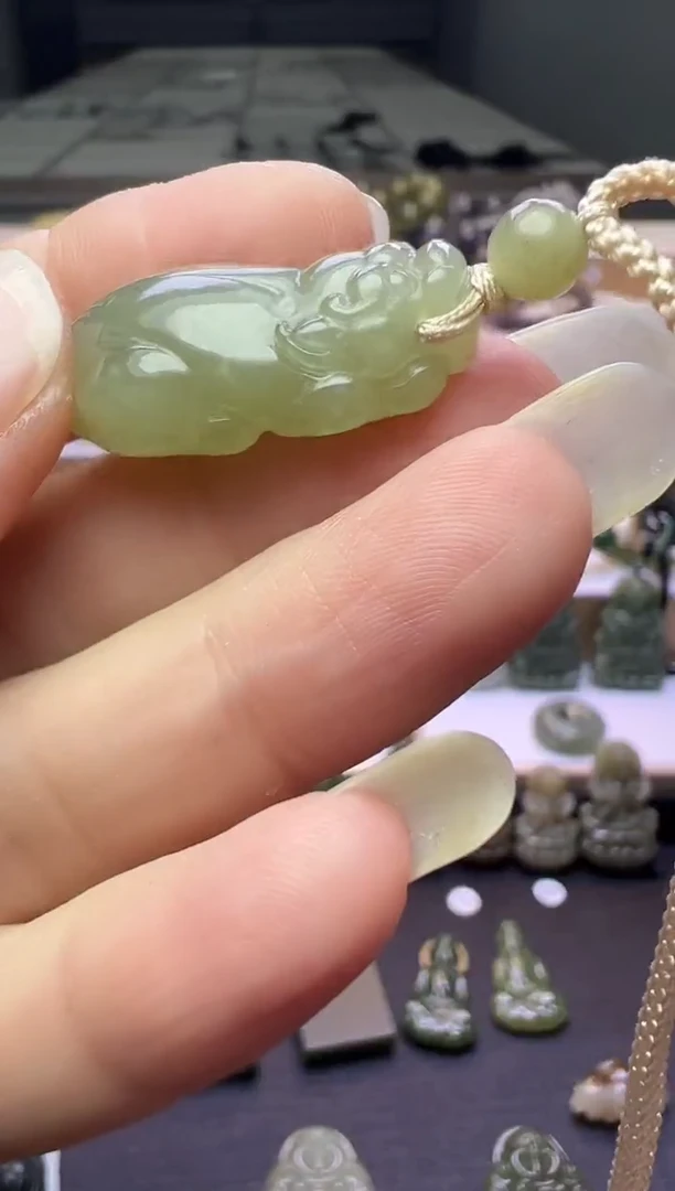 颈饰未镶嵌和田玉170号链接