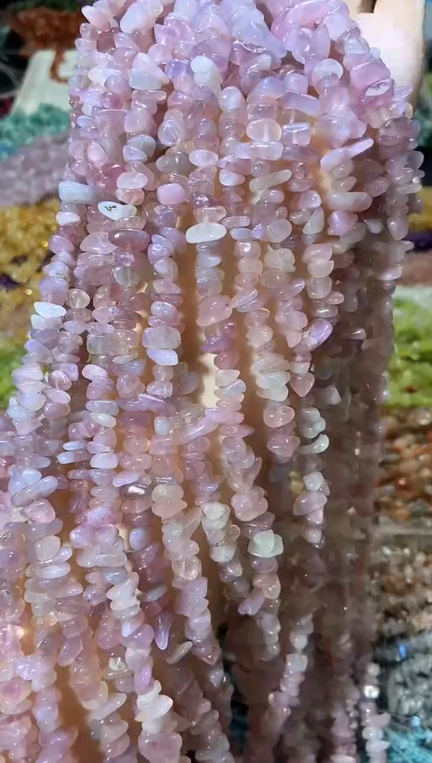 水晶珠宝半成品未镶嵌紫马粉