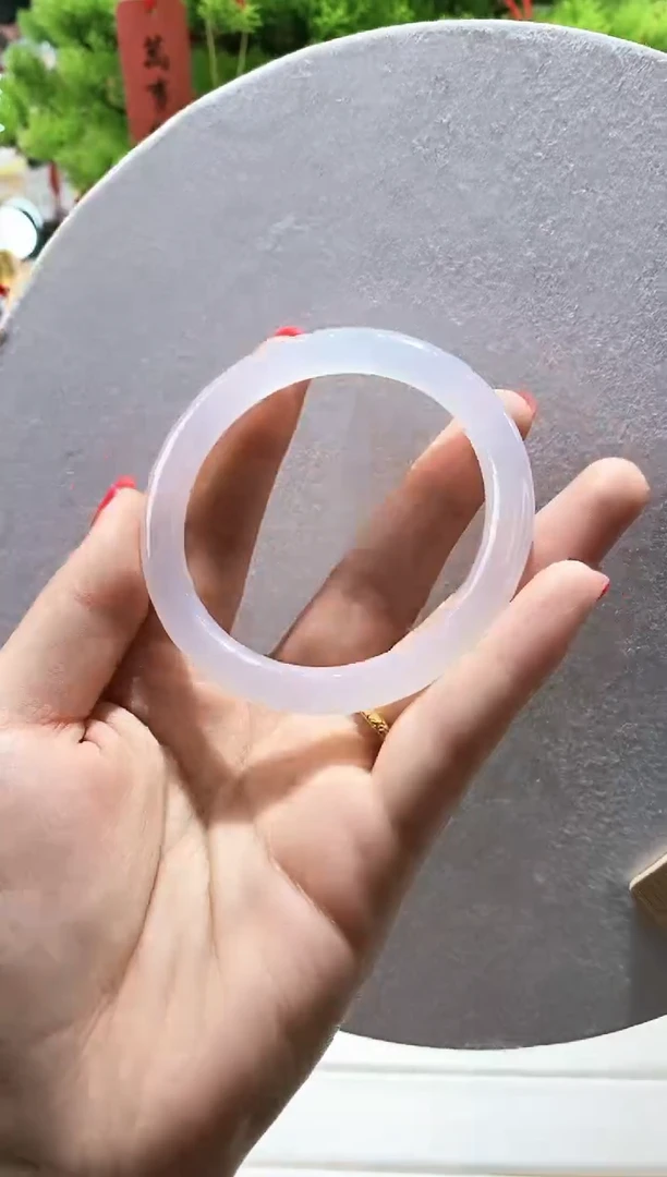 【闪购商品】玛瑙/玉髓手镯未镶嵌56-55.3福利