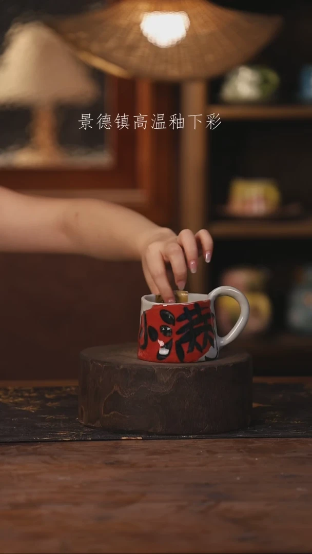 景德镇高温釉下手绘陶瓷170