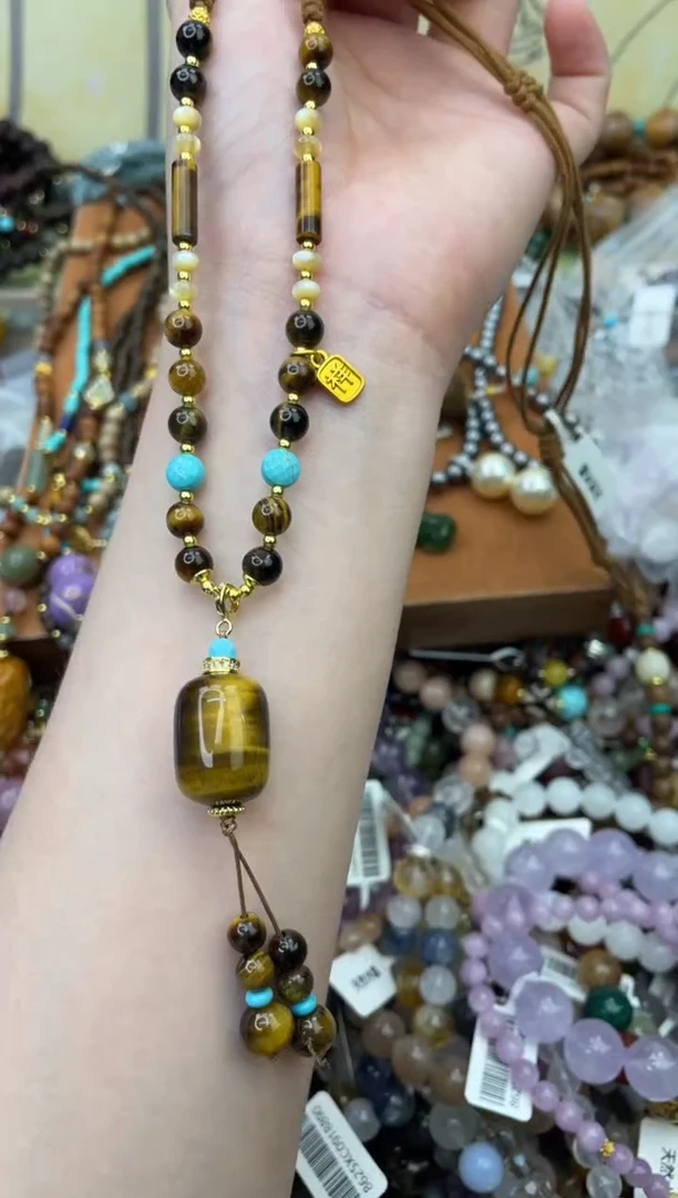 未镶嵌石英质玉项链370