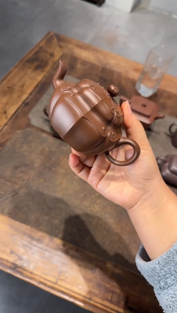 茶壶紫砂陈***️向阳而生