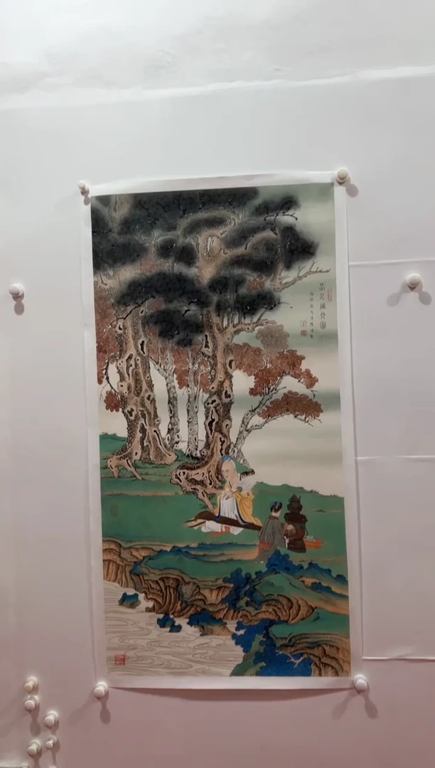 国画国艺盛藏6.24马老师国画作品