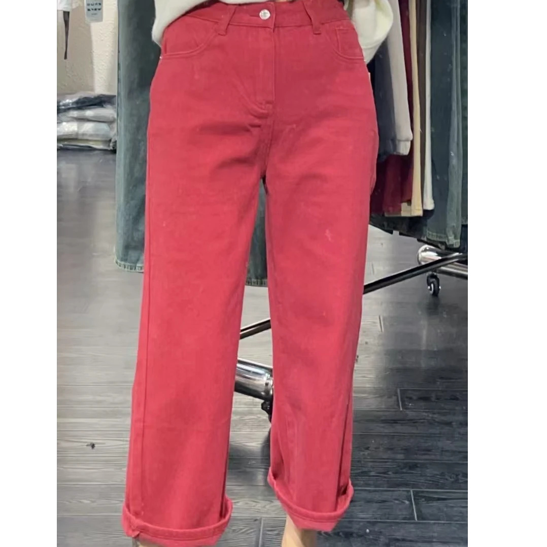 暖暖家99108彩色牛仔裤