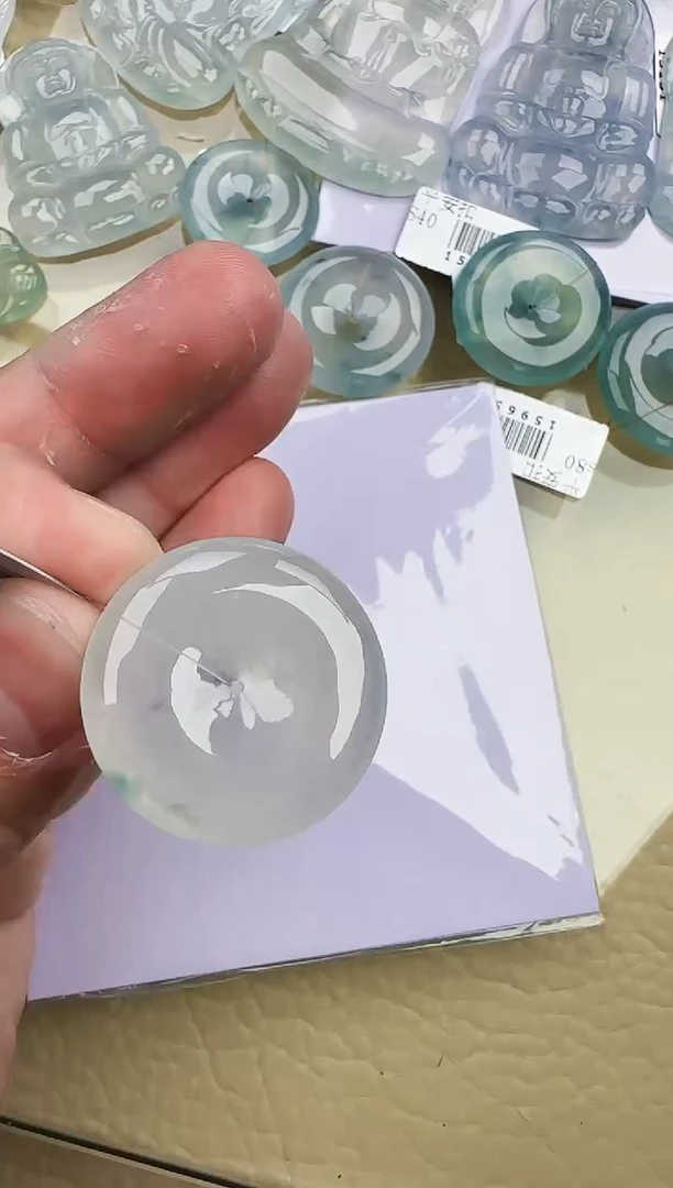 颈饰未镶嵌翡翠缅甸翡翠a货