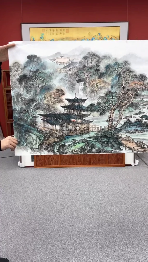国画静手绘 172*85