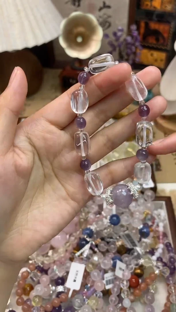 水晶手链未镶嵌192手串