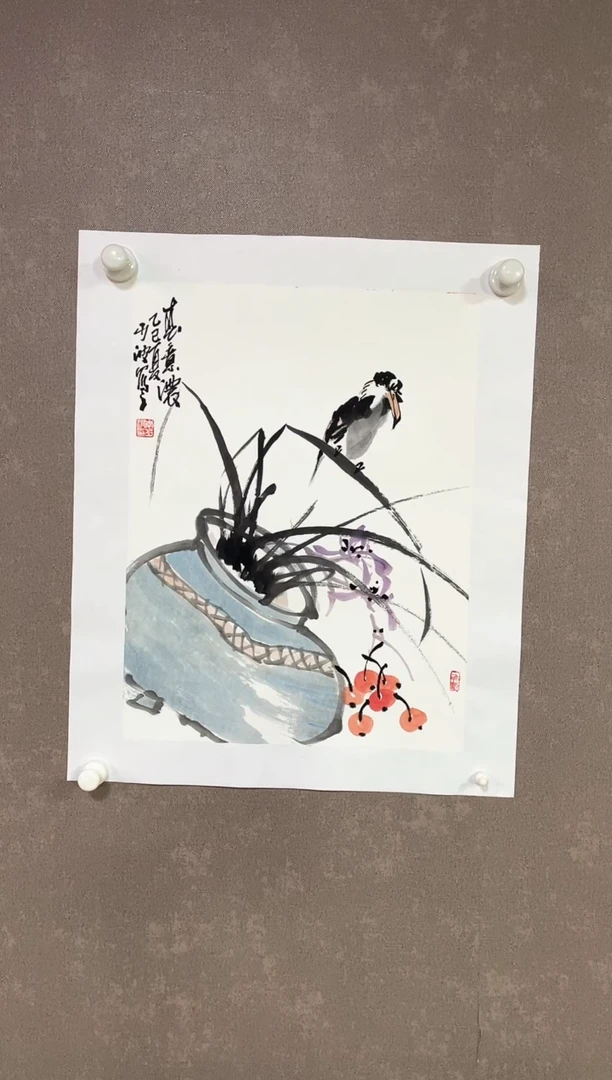 绘画25李少波-国画馆藏作品