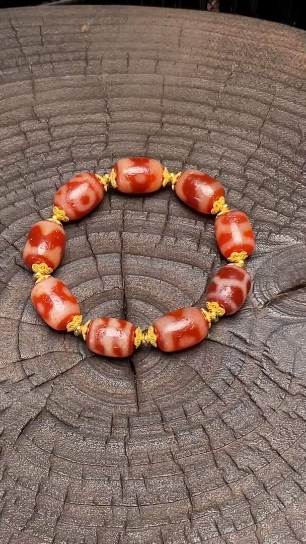 把件猛犸象牙手串