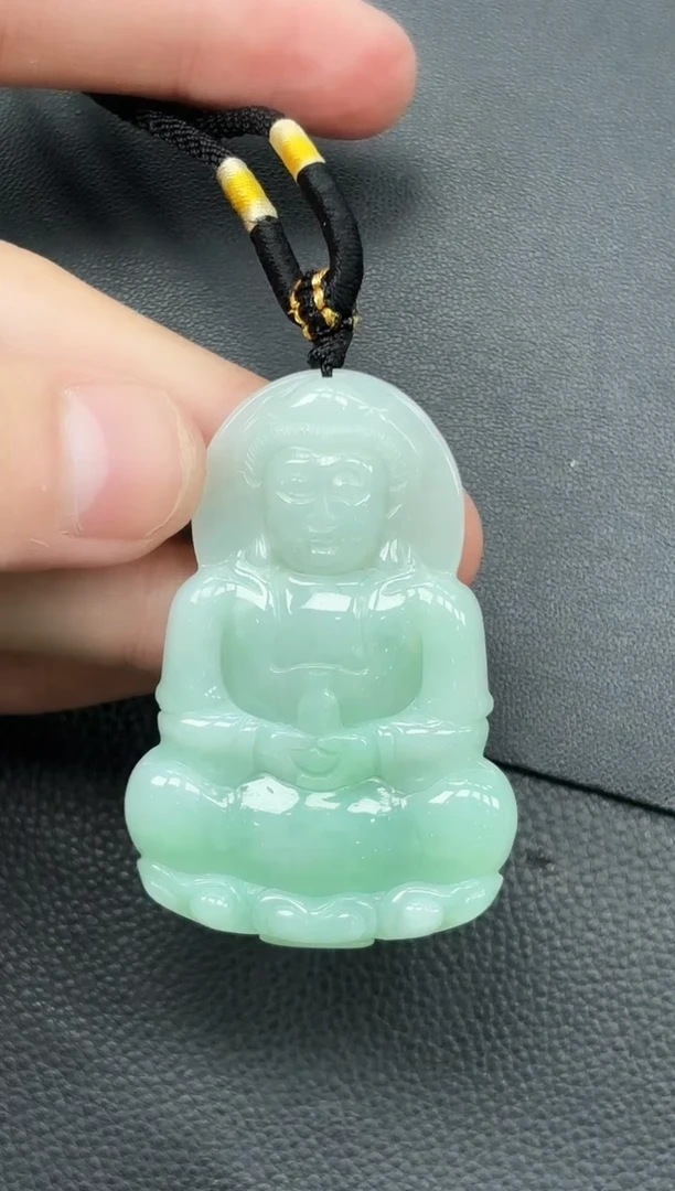 未镶嵌挂件翡翠观音