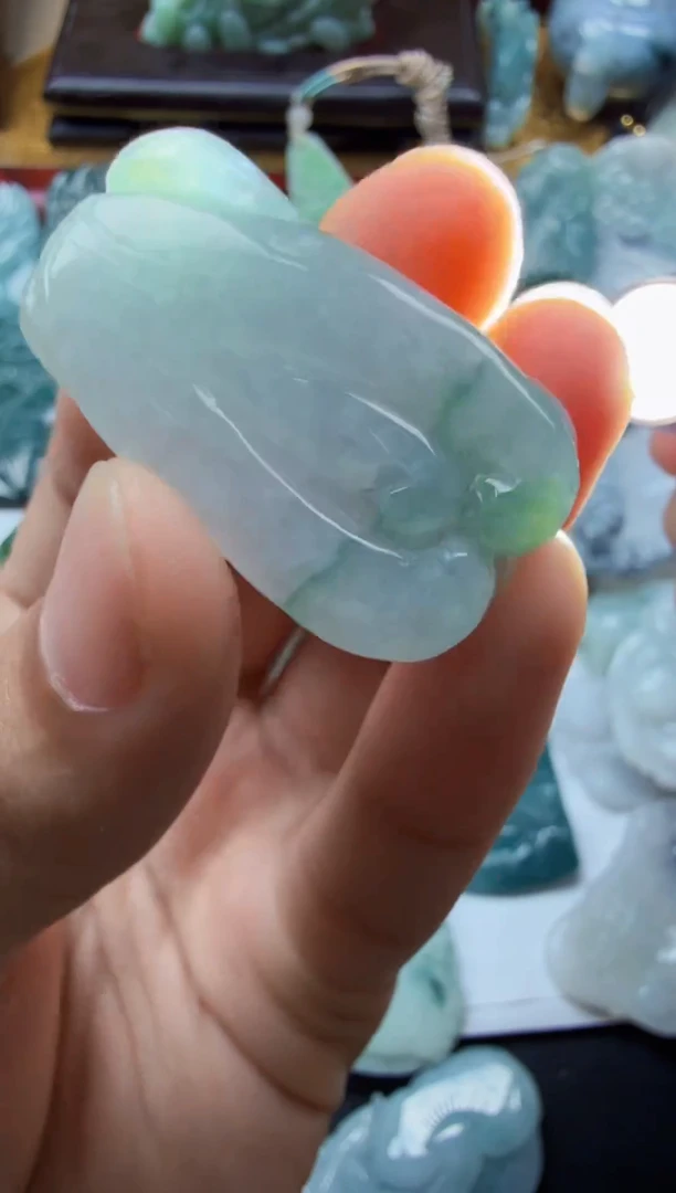 吊坠(不含链)未镶嵌翡翠1