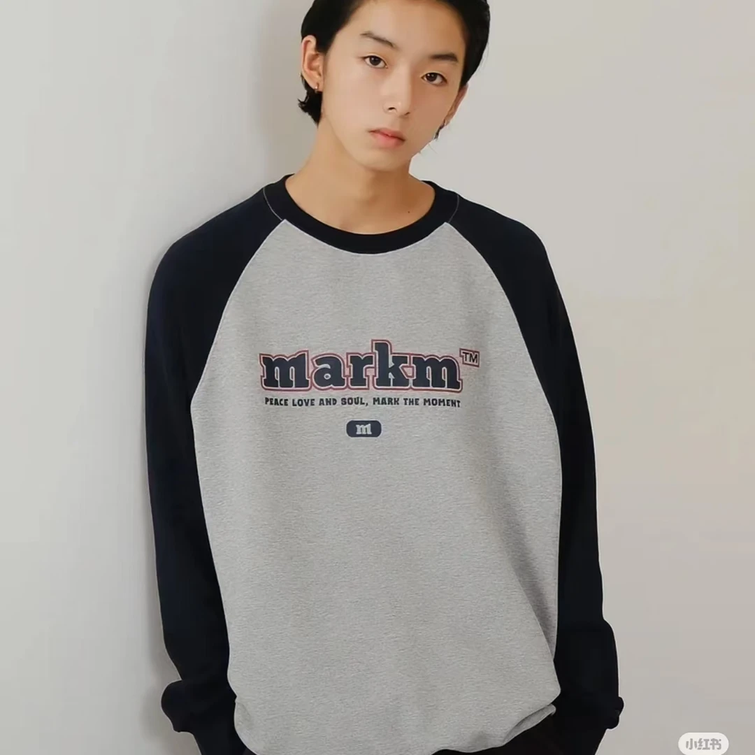 markm韩国潮牌男女同款时尚百搭卫衣
