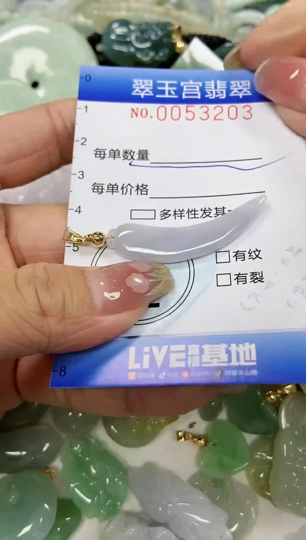 【闪购商品】翡翠颈饰未镶嵌闪购0053203