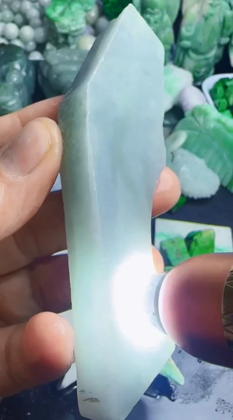 颈饰未镶嵌翡翠小***草019