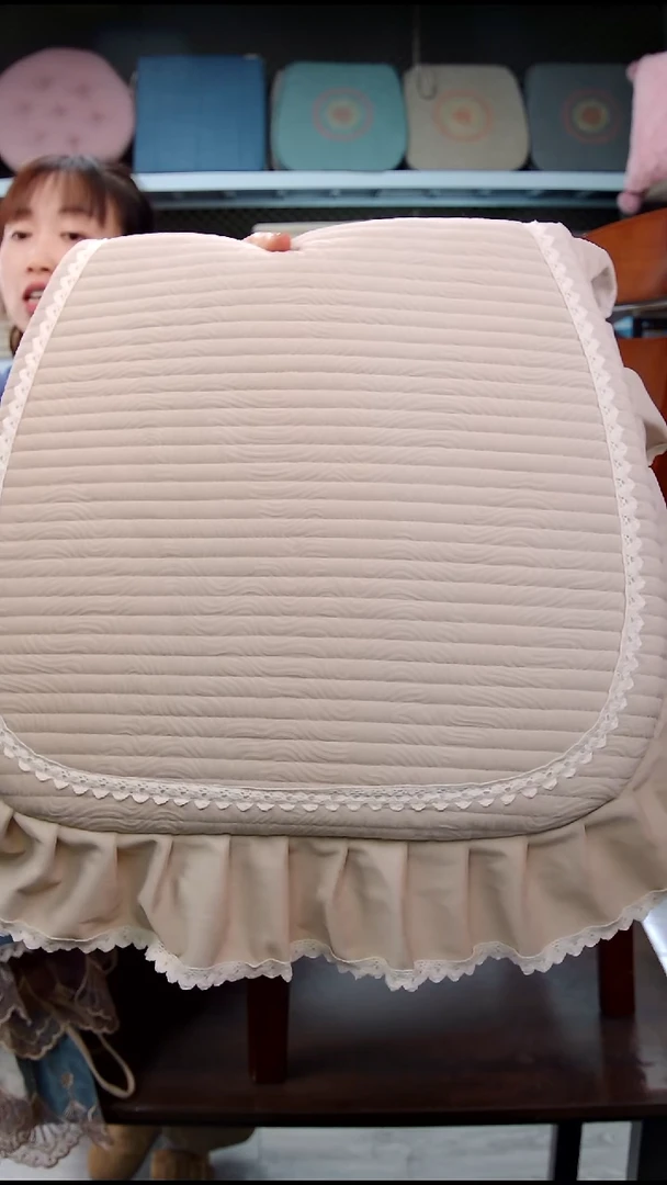 布横条细绒：米色4个