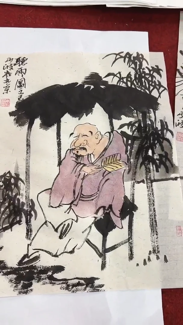 国画李少波/国画/花鸟