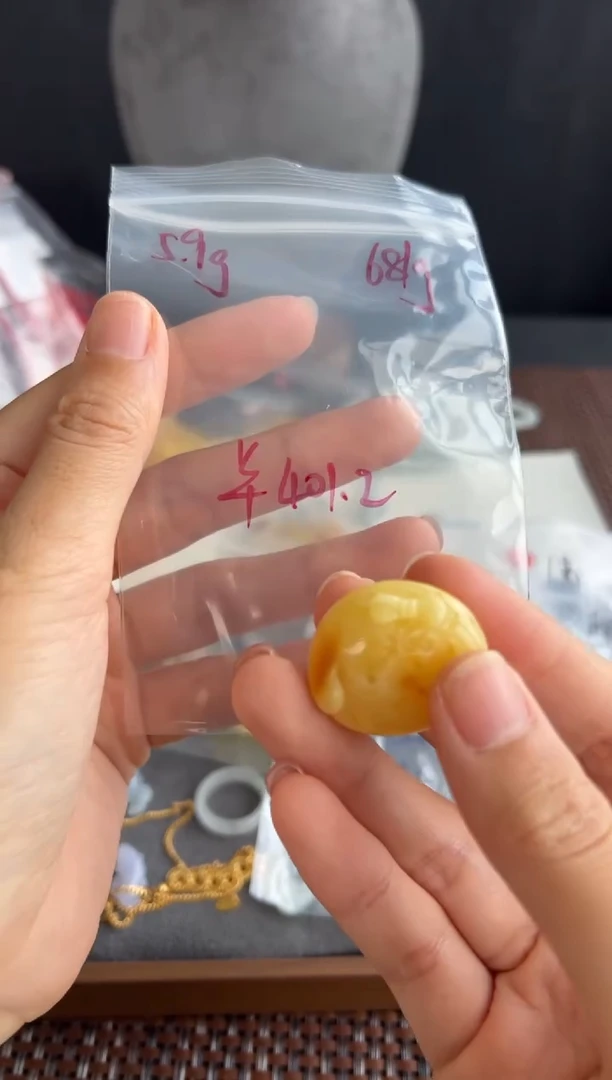 未镶嵌颈饰蜜蜡714买断