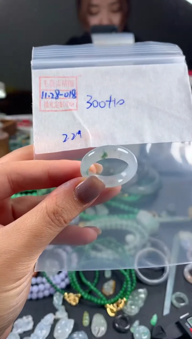 未镶嵌定制翡翠翡翠310元22#毛货需精细抛光018
