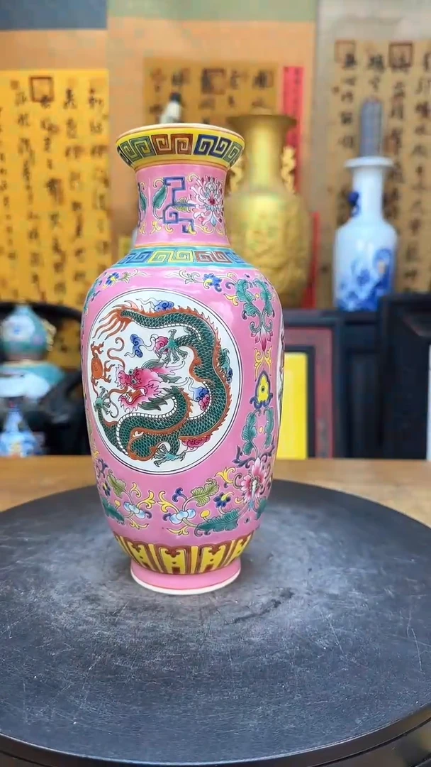 【闪购商品】瓶景德镇陶瓷客厅摆件