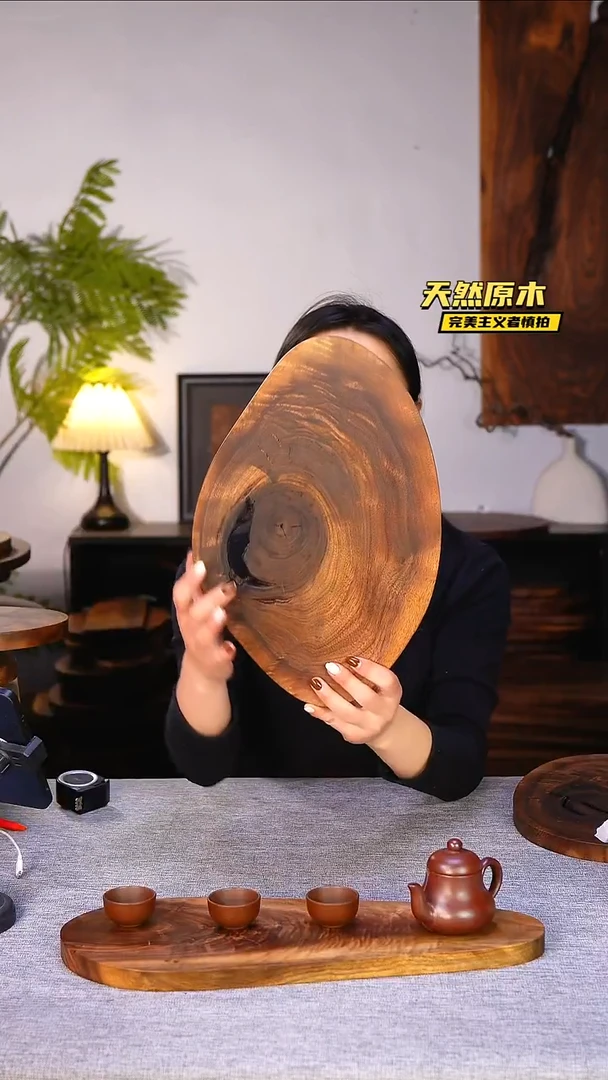 木北美黑胡桃原木.干裂疤结不属于商品质量问题完美主义者慎拍