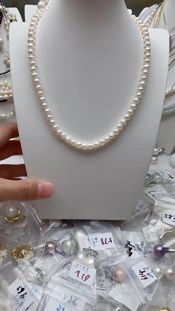 【闪购商品】淡水珍珠颈饰未镶嵌项链66