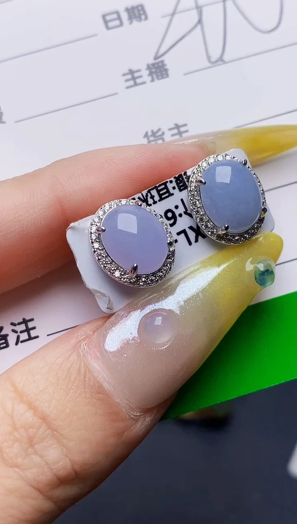 银S925镶嵌戒指翡翠8424