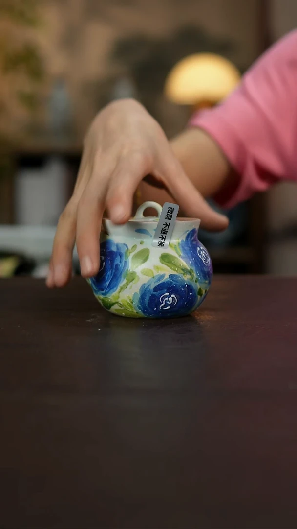 杯景德镇陶瓷杯碗柴烧多人瑕疵