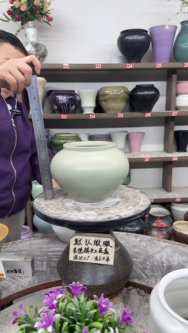 12-5-高16口13瑕-花盆