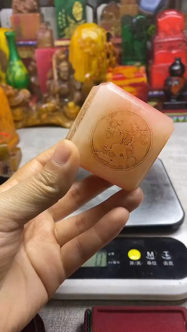 寿山石印石纯天然篆刻石料