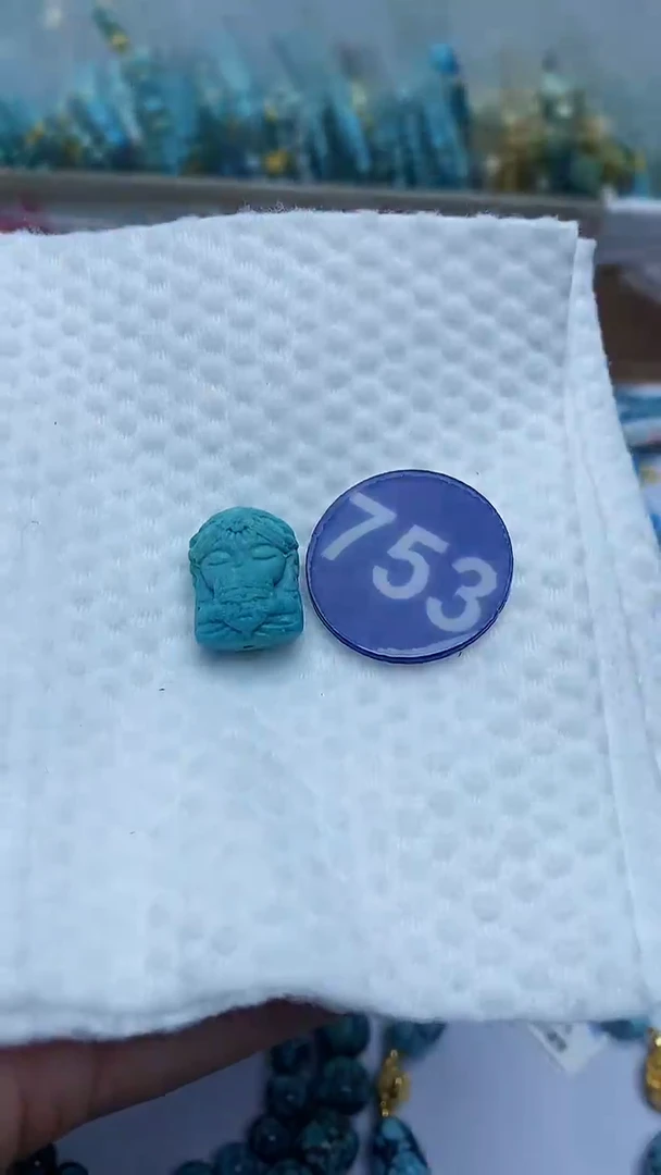 【闪购商品】绿松石雕刻件未镶嵌753