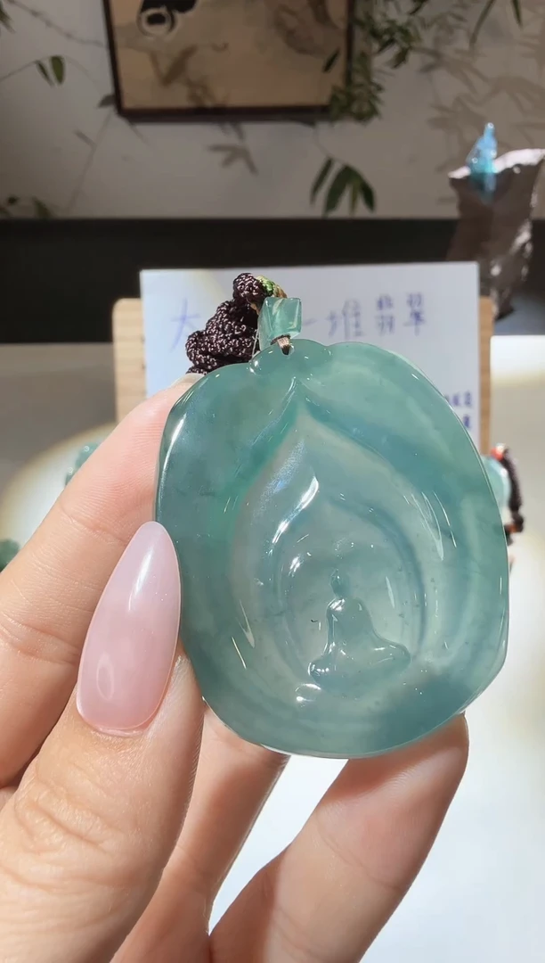 吊坠(不含链)未镶嵌翡翠悟道