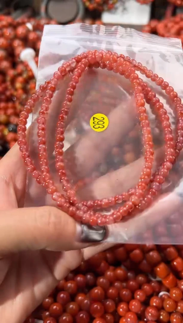 未镶嵌手串南红玛瑙4+