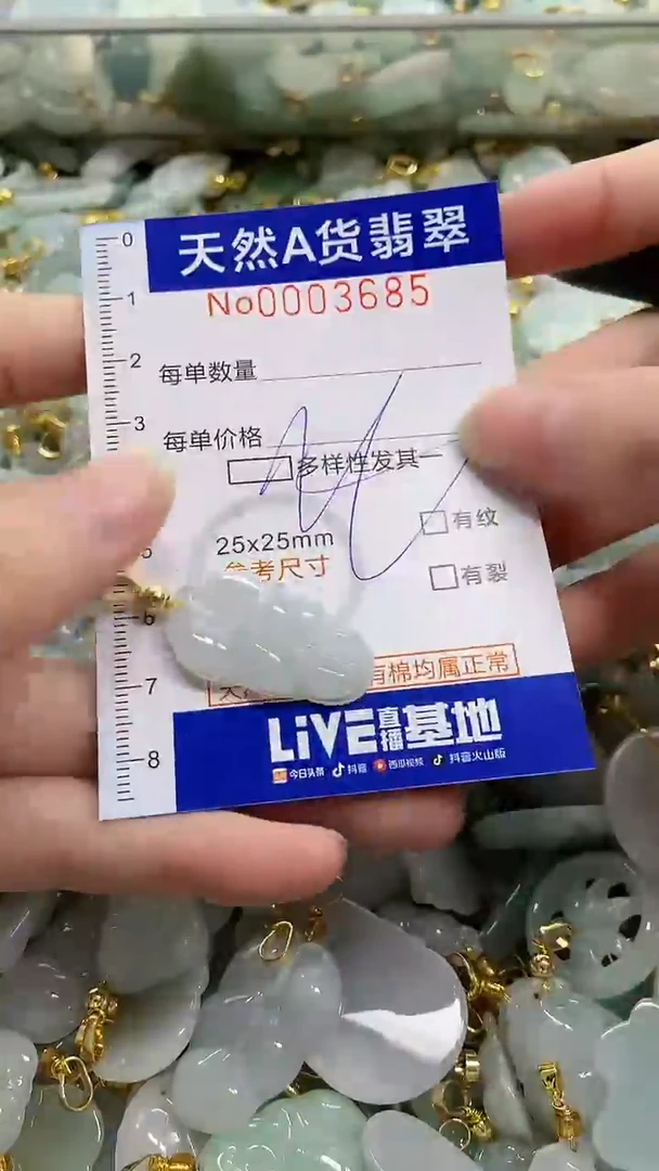 颈饰未镶嵌翡翠天然A货翡翠