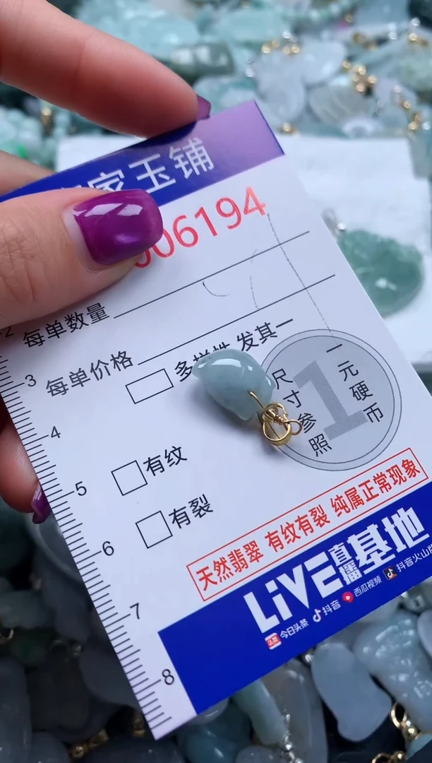 颈饰未镶嵌翡翠6194