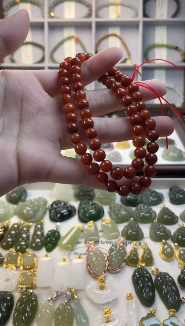 未镶嵌手串南红玛瑙1