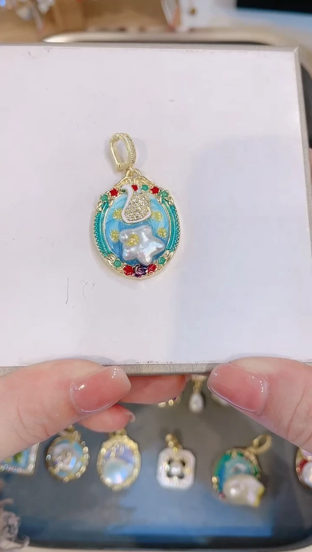 【闪购商品】淡水珍珠颈饰合金770234001350908