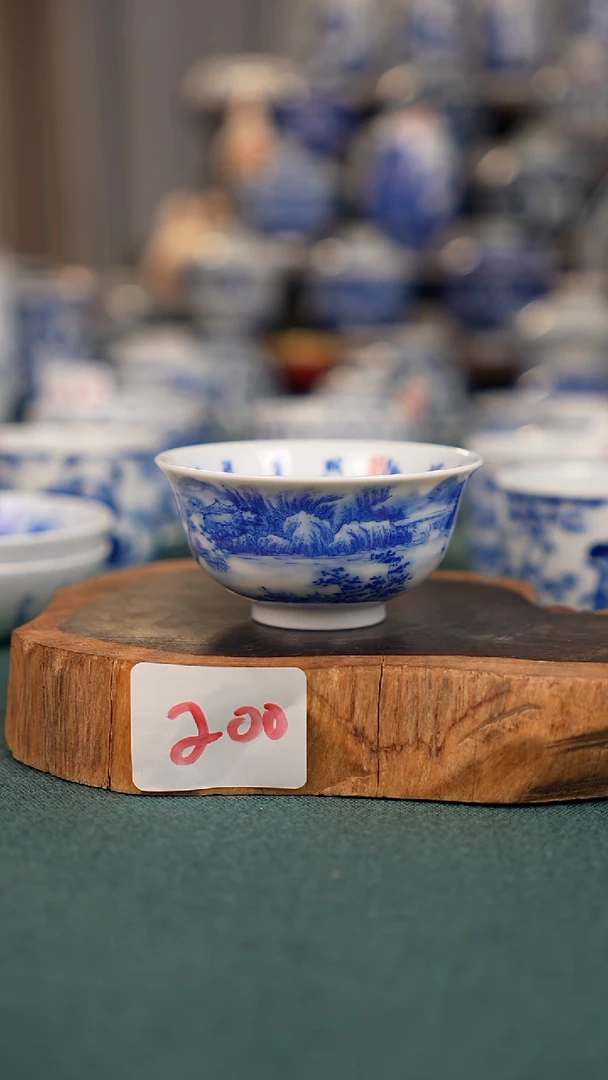 杯200全手工手绘茶器