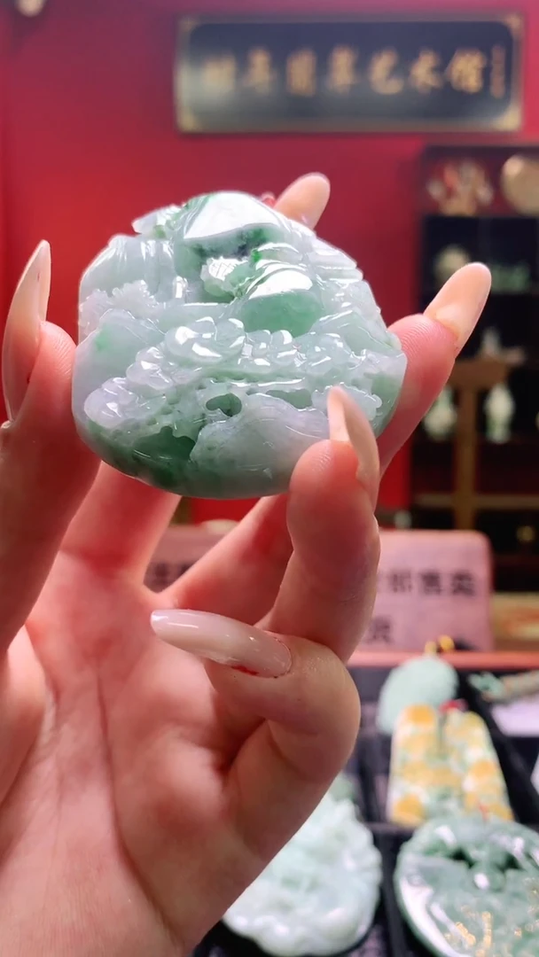 定制翡翠未镶嵌翡翠A货