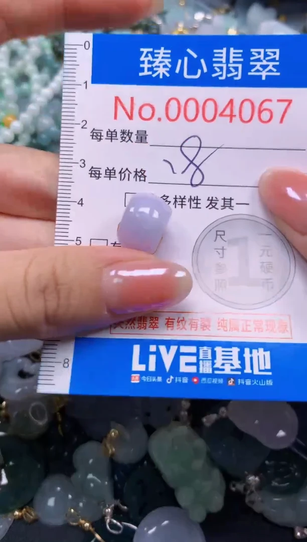 吊坠(不含链)未镶嵌翡翠4067