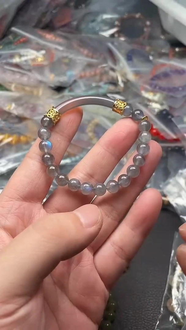 手链未镶嵌月光石多样性发货拍一发一